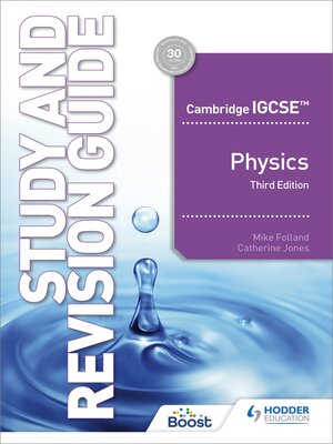 cover image of Cambridge IGCSE<sup>TM</sup> Physics Study and Revision Guide